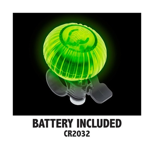 Light Up Weather Resistant Bicycle Bell 
