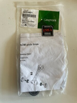 Lexmark 40X5451 Pickup Roller Paper feed E360 E460 E462 X264 X363 X364 X464