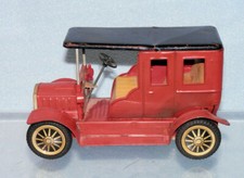 Vintage Tin Friction Toy Car Made in Japan, Antique Automobile