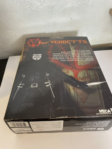 NECA v for Vendetta Collectible Action Figure 12 Inch With Sounds SL - Picture 14 of 16