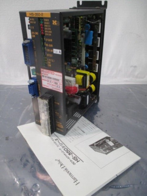 HARMONIC DRIVE HS-350-2, DC SERVO MOTOR RH-8-6006-E050DO, 115105