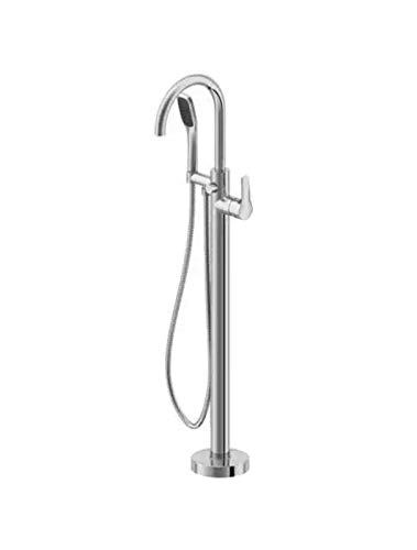 JACUZZI Round Freestanding Tub Filler Chrome Faucet Solid Brass Construction