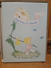 Vintage 1967 Journey to Seven Baby Memory Book in Box Unisex Pastels Little King