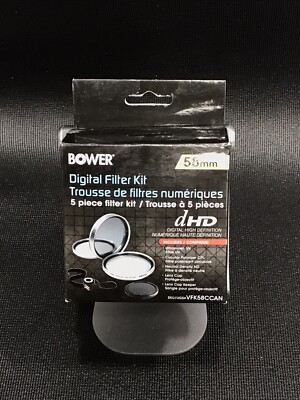 Bower VFK58C 58mm 5-Piece Digital Filter Kit