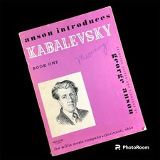 Vintage Anson Introduces Kabalevsky Book 1 Elementary Willis Music 1960