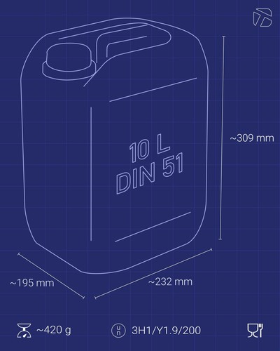 Kanister 2,5 3 5 10 15 20 25 30 Liter Wasserkanister lebensmittelecht leer - Bild 31 von 54
