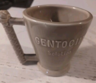 Medical Promo Schering  V Gentocin Solution Mortar & Pestle Horses Ceramic Mug