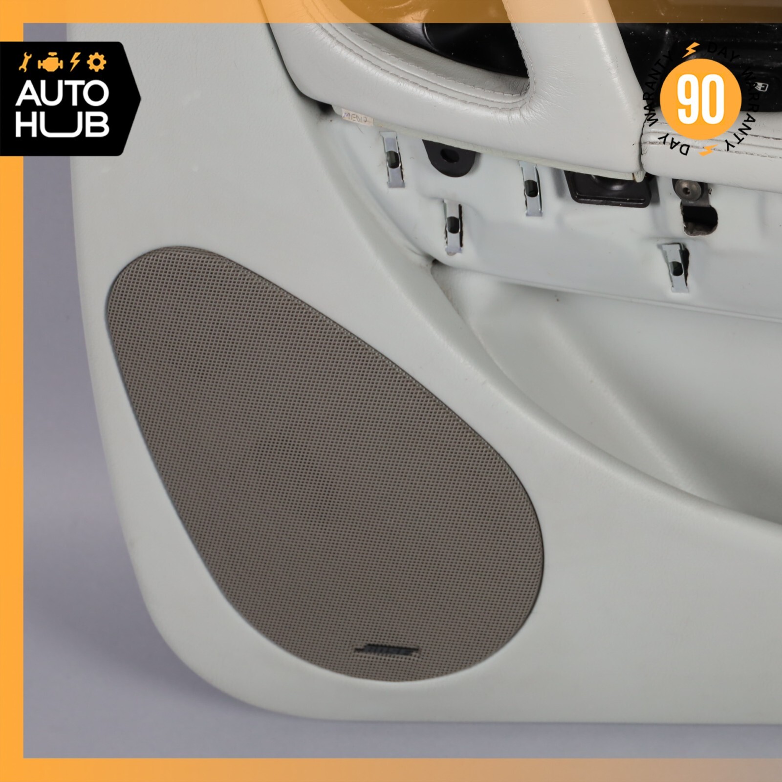 03-13 Maserati Quattroporte M139 Rear Right Side Interior Door Panel Gray OEM