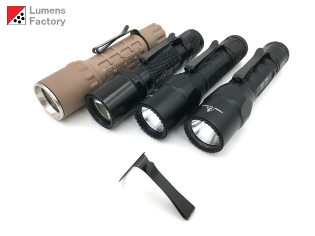 2 Way Clip for Surefire 1 Inch Lights 6P 9P G2 G3 6PX G2X M3 M4 M3LT Z2 Z3 L5 2 Way Clip for Surefire 1 Inch Lights 6P 9P G2 G3 6PX G2X M3 M4 M3LT Z2 Z3 L5