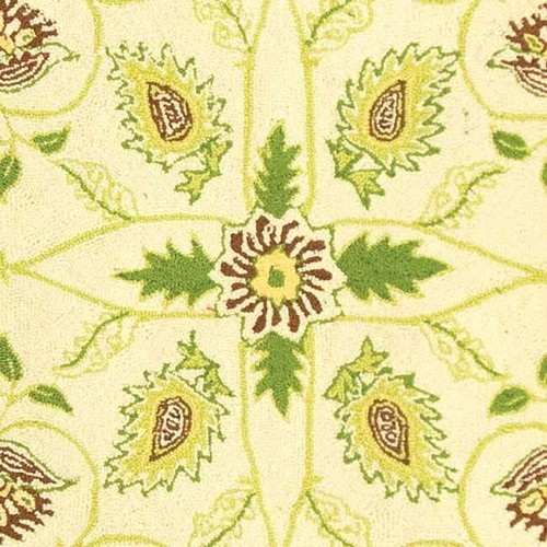 Safavieh Chelsea IVORY / GREEN 5'-3" X 8'-3" Area Rug - HK330B-5 - Picture 2 of 3