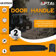 Rear Left/Right or Front Passenger Side Black Exterior Door Handle w/o Keyhole