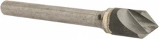 Hertel 3/8" Head Diam, 1/4" Shank, 1 Flute 82� Solid Carbide Countersink Brig...