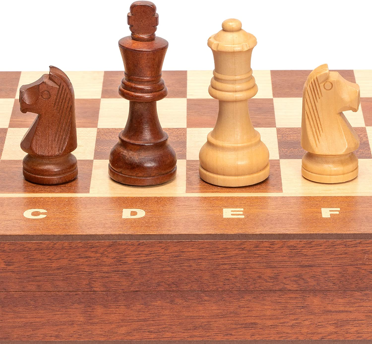 We Games English Staunton Tournament Chess Pieces In Wooden Box