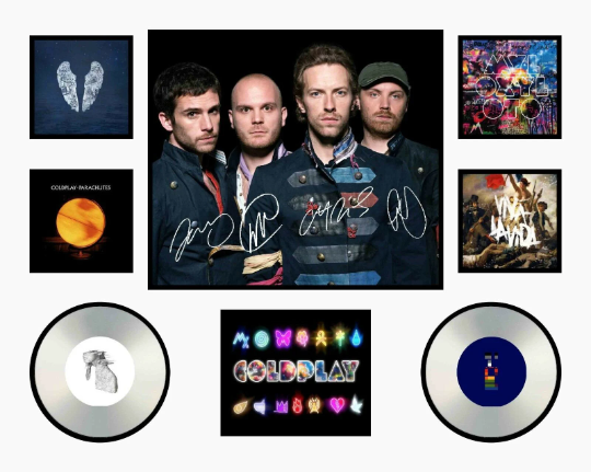 Coldplay Signed Photo Limited Edition Framed Memorabilia | eBay Australia