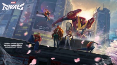  ️ AMAZING SPIDER-MAN #70 NETEASE GAMES MARVEL RIVALS WRAPAROUND3/26/25 PRESALE