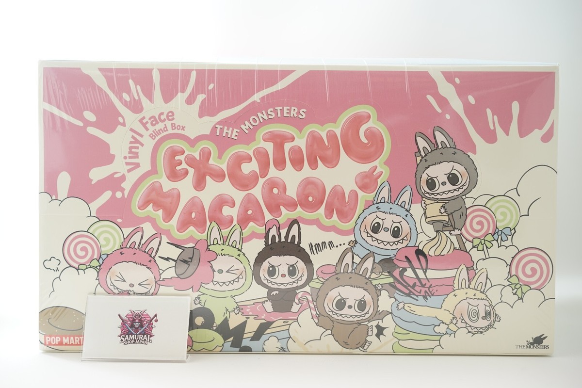 Authentic POP MART Labubu The Monsters Macaron Plush Full