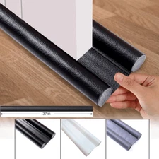 2× Under Door Bottom Sealing Strip PRO Foam Draft Guard Stopper Soundproof Strip