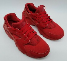 Nike Air Huarache Run GS Boy's Size 6.5 Y Running Shoes Triple Red