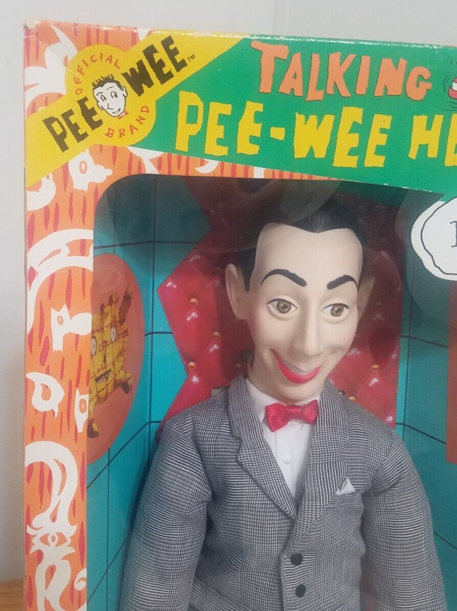 Pee-Wee Herman Doll 18” Talking Pull String NEW OLD STOCK in Pee-Wee Herman Doll 18” Talking Pull String NEW OLD STOCK in