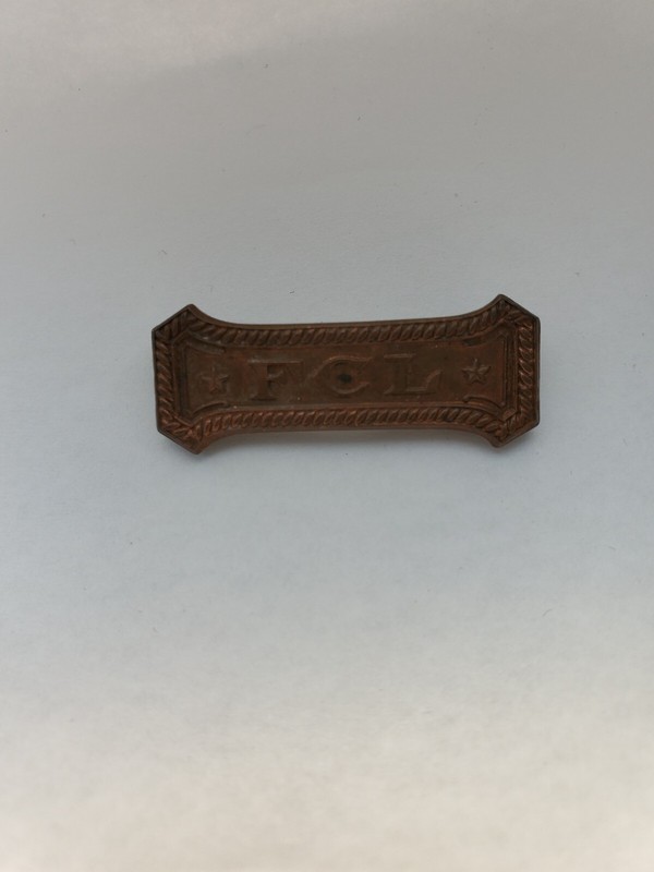 Antique Daughters of Union Veterans of the Civil War Pin  Bronze c. 1880