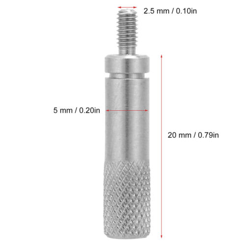 (L20mm)Liukouu 2.5mm Thread L 6/10/15/20/25/30mm Dial Indicator Extension Rod - Afbeelding 1 van 6