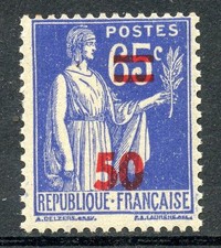 STAMP / TIMBRE DE FRANCE NEUF N° 479 ** TYPE PAIX SURCHARGEE