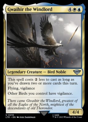 MTG Lord of the Rings U Gwaihir the Windlord #0210 PLAYSET 4x x4