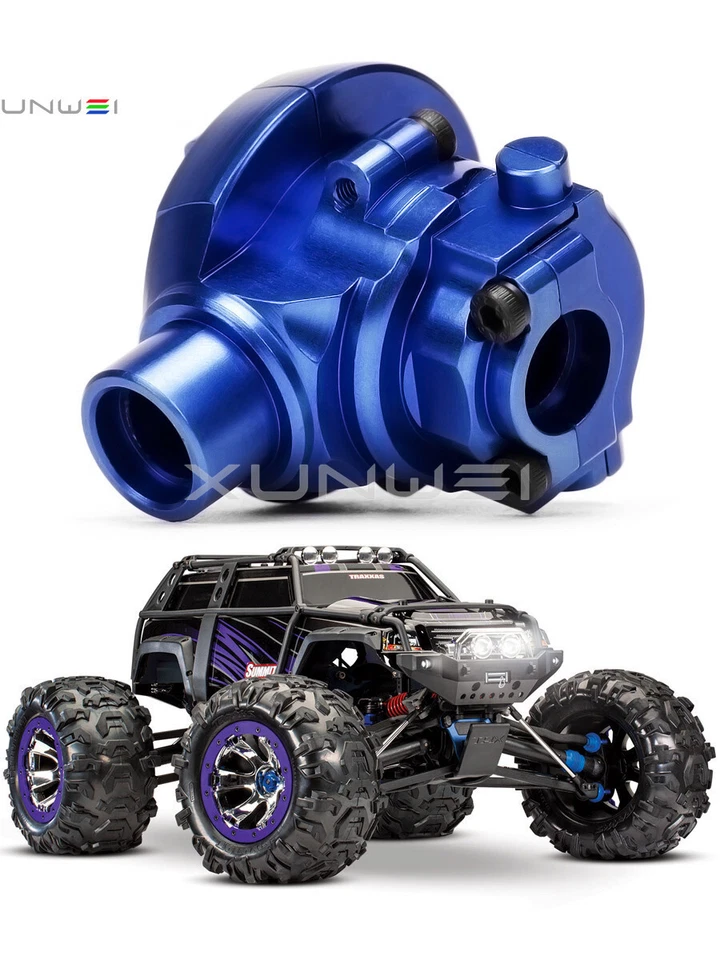 #5680 Aluminum Housing Differential Diff Case fit RC 1/10 Traxxas Summit 56076-4 - Image 4 of 4