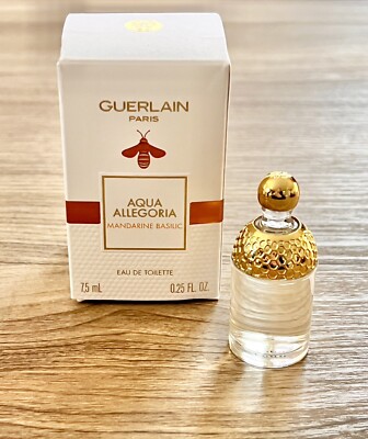 Guerlain   Mandarine Basilic Aqua Allegoria Eau de Toilette 7.5ml Mini Splash