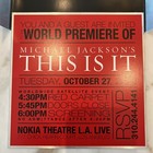 Michael Jackson’s  This Is It premiere Invitation — photo 3