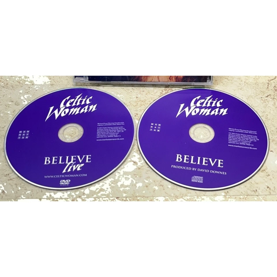 Celtic Woman Believe CD & Live Concert DVD Set 17 Tracks 2002 Foto 4 de 4