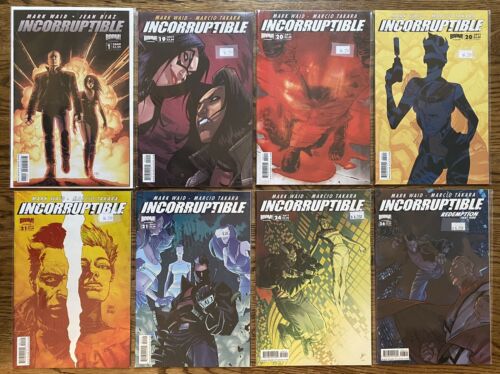 Incorruptible 1 19 20A 20B 21A 21B 24 26 Lot Mark Waid BOOM NM Optioned Netflix - Picture 1 of 5