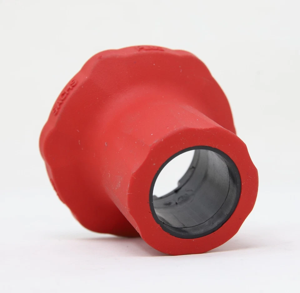 NOS SACHS POWER GRIP PLUS COVERS RED MTB MOUNTAIN BIKE VINTAGE OLD BICYCLE - Изображение 4 из 4