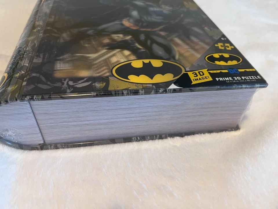 Rompecabezas 3D DC Comics Batman Prime 12"x18" sellado 300 piezas lata coleccionable Foto 3 de 4