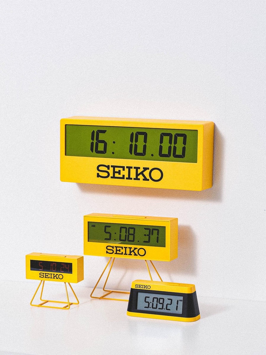 【稀少】SEIKO デジタル時計 黄色 ミニチュア 2025年最新】seiko 置き時計 黄色の人気アイテム - メルカリ