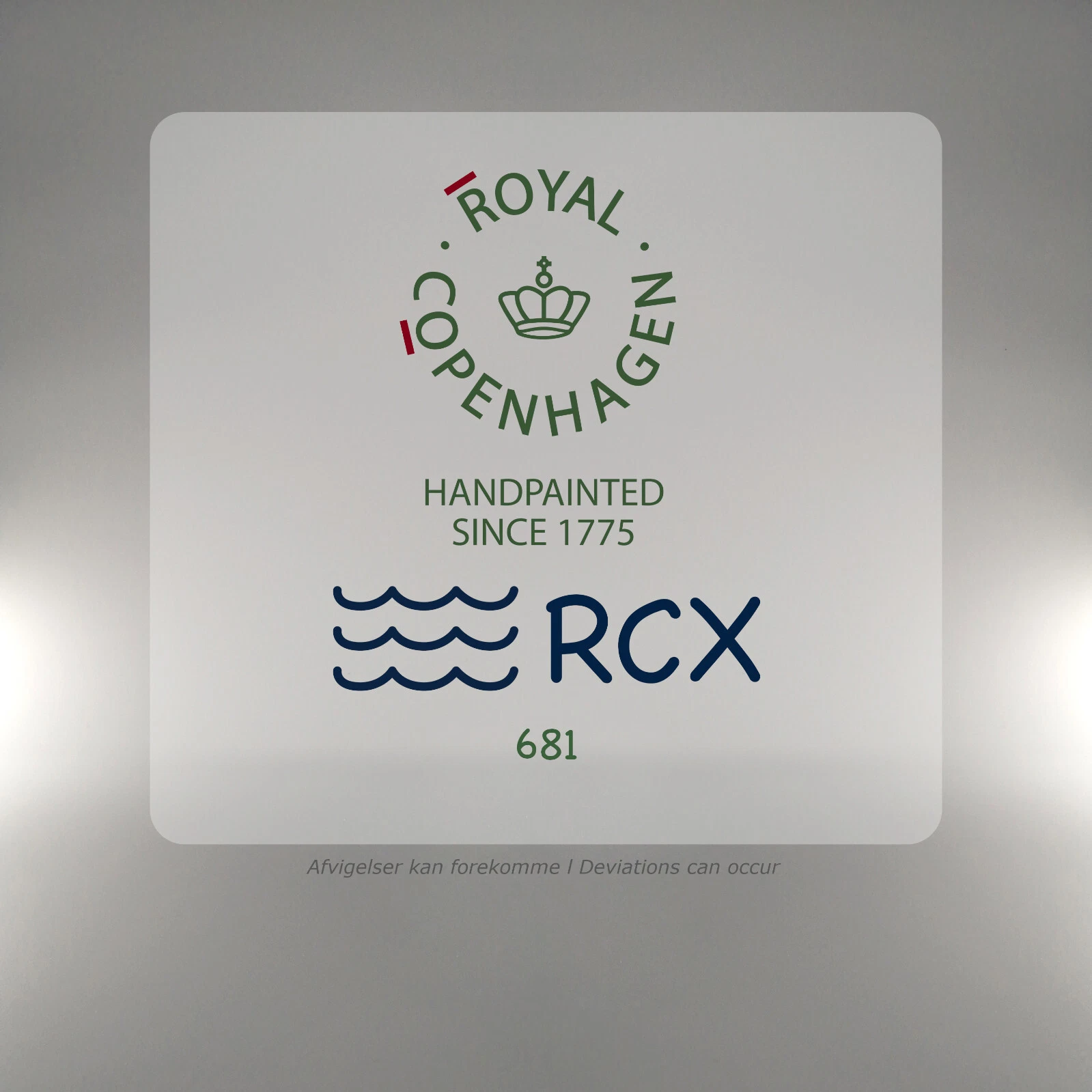 Royal Copenhagen Fluted Mega Cup & Saucer - Thumbnail 4