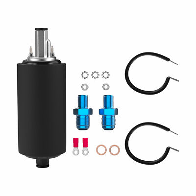 #ad New Universal 255 LPH High Pressure Fuel Pump External GSL392 6AN Fittings Kit $30.99