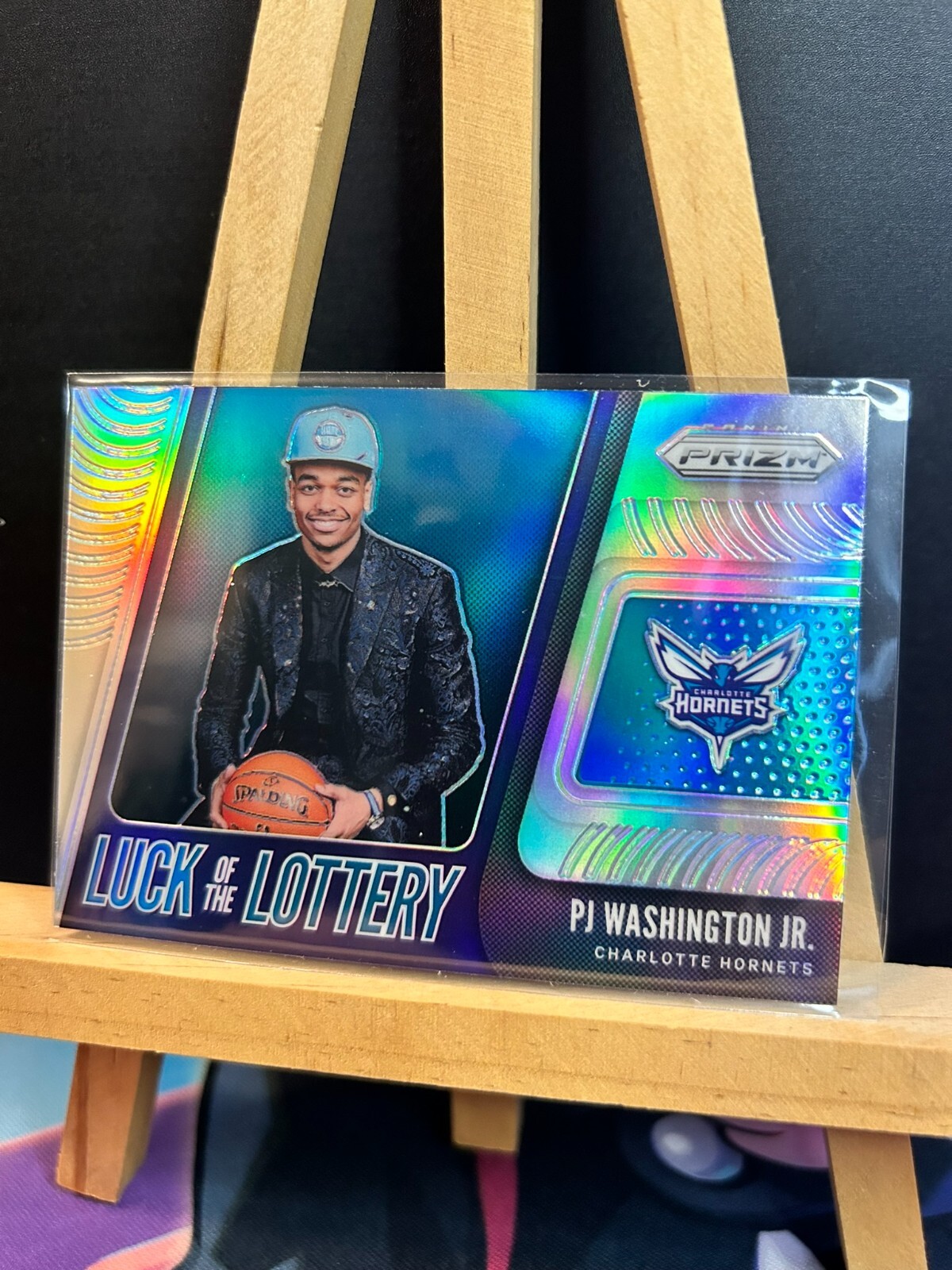 2019-20 Prizm PJ WASHINGTON Luck Of The Lottery Rookie Silver Prizm #12