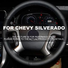 38cm 15 Steering Wheel Cover Leather For Chevy Silverado 1500 2500 Hd 38cm 15 Steering Wheel Cover Leather For Chevy Silverado 1500 2500 Hd