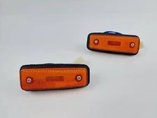 Front Signal Side Marker Light Yellow Lamp Fits Toyota Land Cruiser 1981-1990