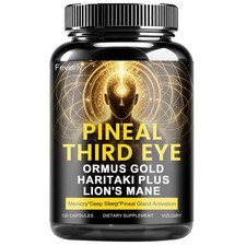 Third Eye Awakening Supplement, Ormus Golden Oil Monoatomic, Haritaki Capsules