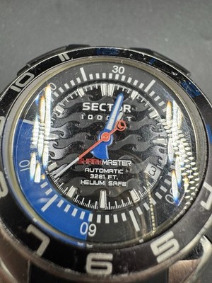 Sector Shark Master 1000 MT No Limits Diver ETA 25J Auto 3281 FT