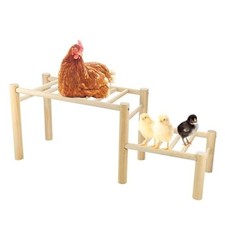 Vehomy Chicken Perch - Roosting Ladder for Chicken Coop - Jungle Gym  Toys
