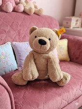 Steiff Soft Cuddly Friends LUCA Teddy Bear Posh Quiltins 8" Plush Toy 241604