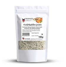 Fischgewürz ➤ Fischfrikadellen-Gewürz 180g, Dorsch, Forelle, Seelachs