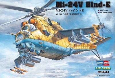 Hobby Boss 87220 Mil Mi-24V Hind-E in 1:72 Bausatz Neu + OVP