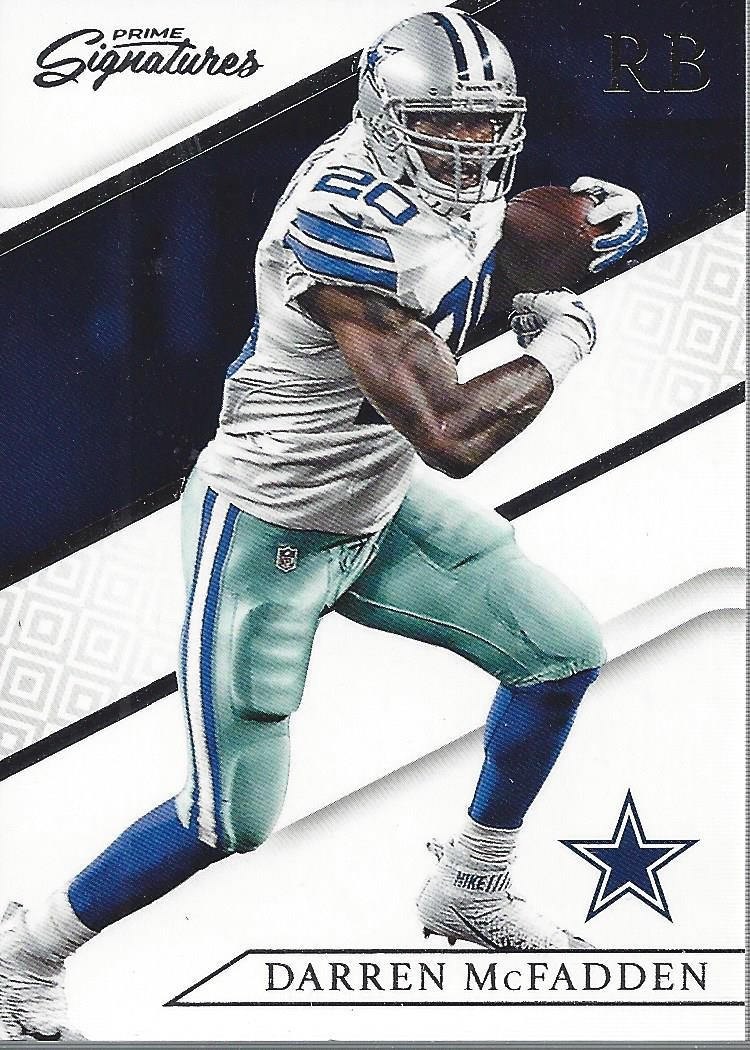 2016 Prime Signatures #5 Darren McFadden - FB