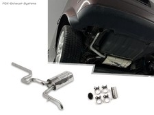  Racing-Komplettanlage ab Kat Audi A2 1.6 FSI 63mm Dieseloptik