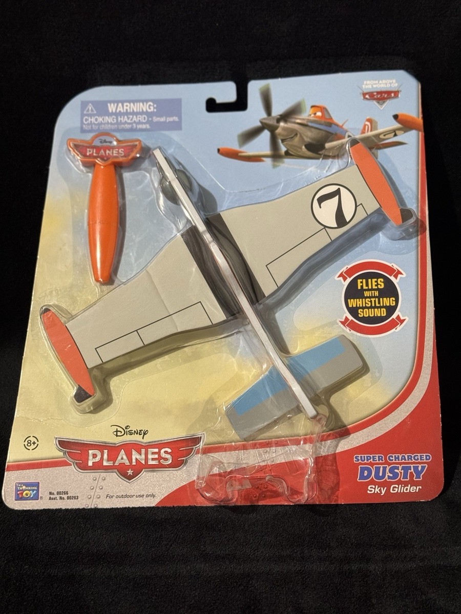 Disney Super Charged Dusty Sky Glider Disney Planes Flies