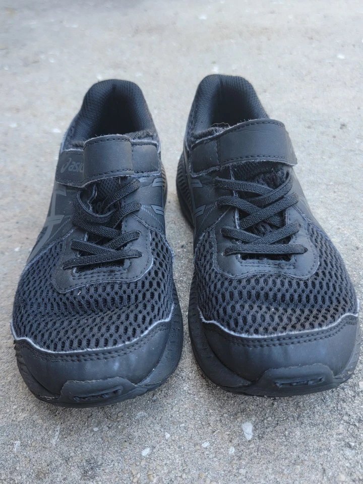 Asics Contend 7 PS Negro Gris Juvenil Talla 1 #P3 Foto 3 de 4